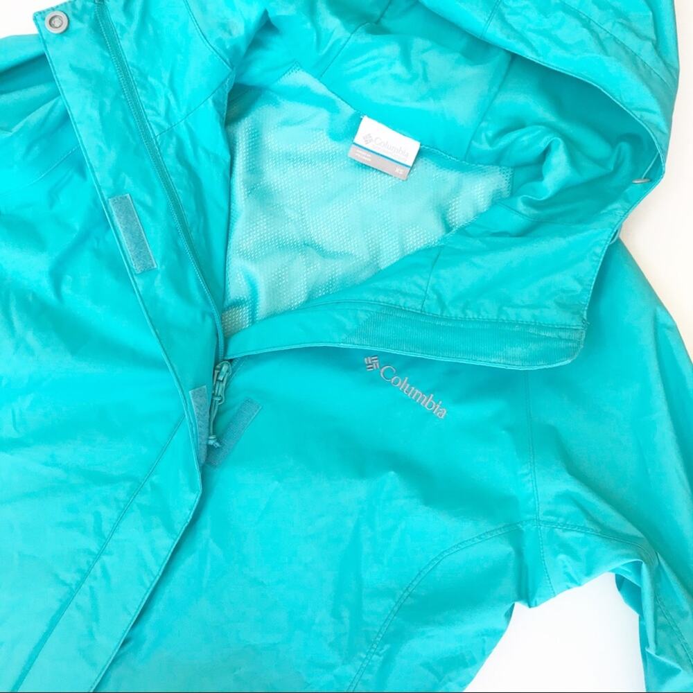 Columbia Hooded Rain Trail Queen Jacket XS - Picture 3 of 11